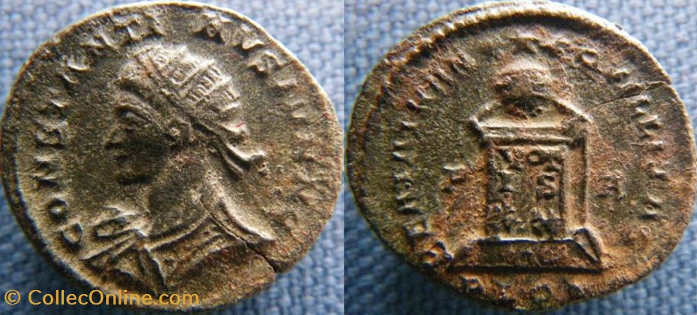 Constantin II Ae3 monnaies antiques romaines imperiales et republicaines constantin ii ae3
