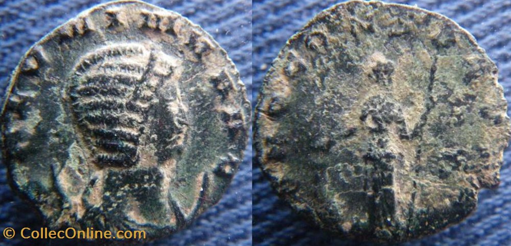 Salonine épouse de Gallien antoninien monnaies antiquite av jc ap romaines republicaines imperiales salonine epouse de gallien antoninien
