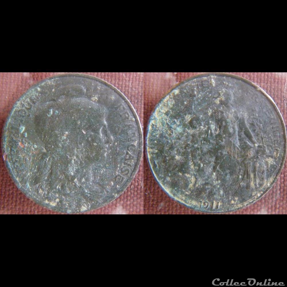 10 Centimes 1911 monnaie france moderne 10 centimes 1911