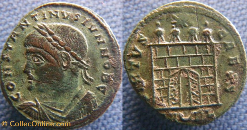 Constantin II Ae3 monnaies antiques romaines imperiales et republicaines constantin ii ae3