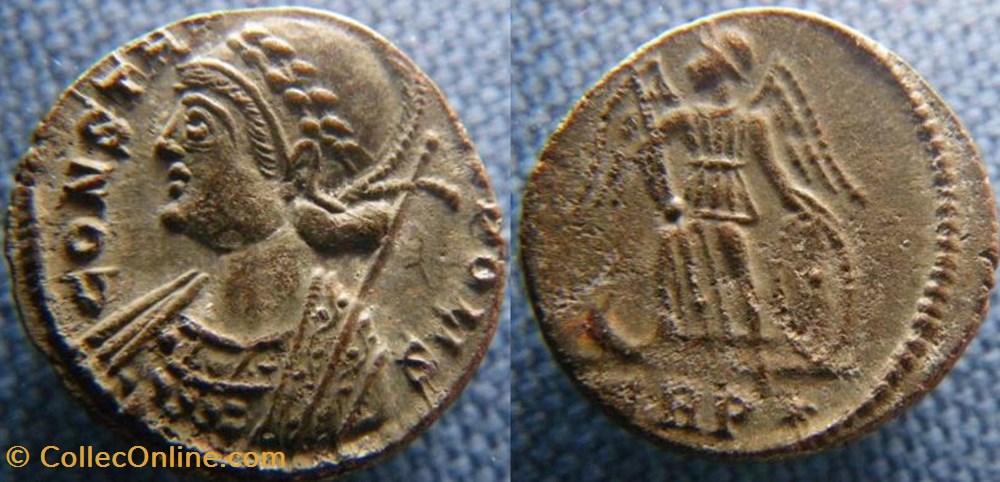 Constantinople Ae3 monnaies antiques romaines republicaines imperiales constantinople ae3