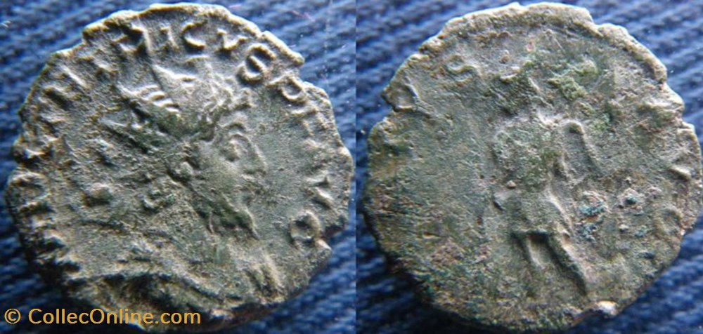monnaies antiquite av jc ap romaines republicaines imperiales tetricus i antoninien