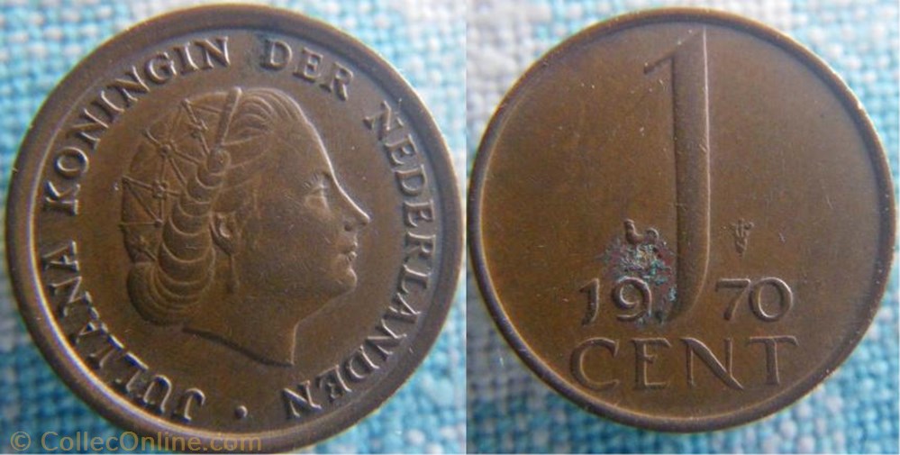 1 Cent 1970 monnaie monde pay ba 1 cent 1970