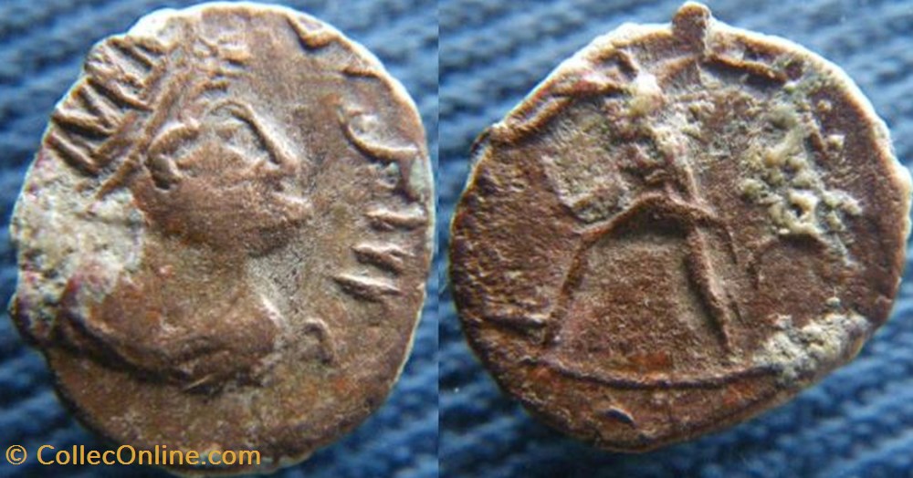 monnaies antiquite av jc ap romaines republicaines imperiales tetricus i antoninien imitation