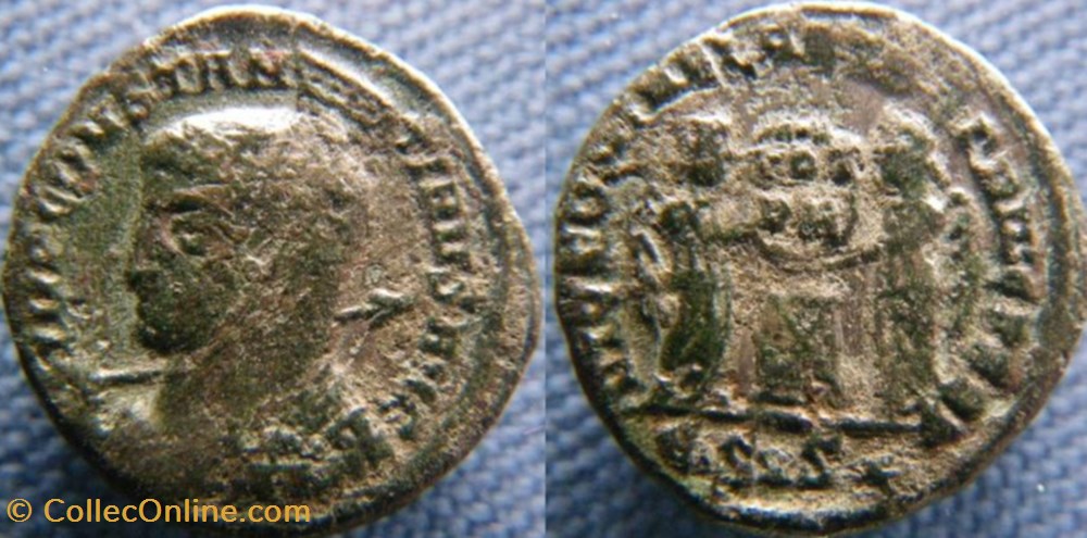 monnaies antiques romaines republicaines imperiales constantin i ae3