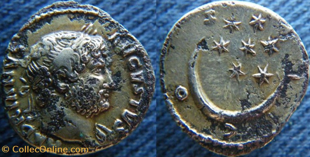 monnaies antiquite av jc ap romaines republicaines imperiales hadrien denier fourre
