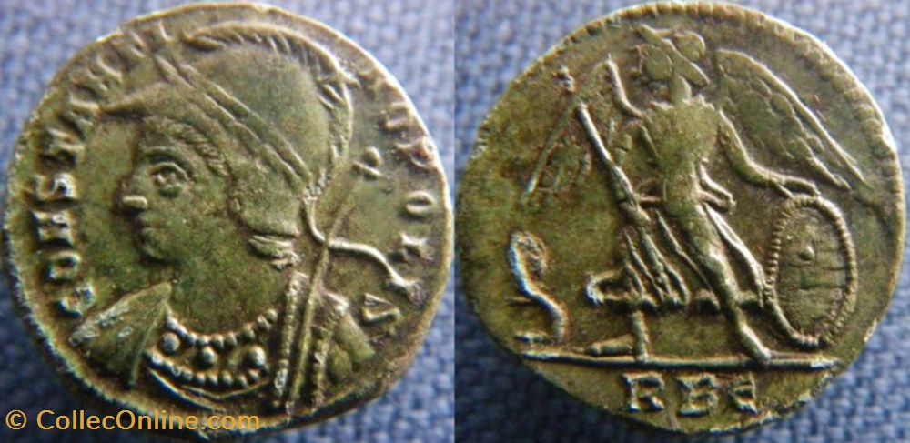 Constantinople Ae3 monnaies antiques romaines republicaines imperiales constantinople ae3