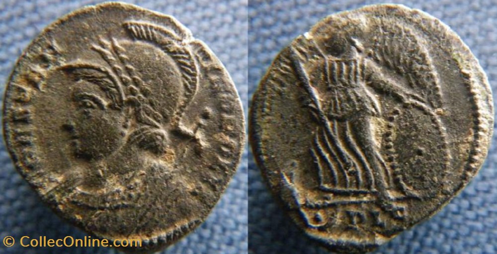 Constantinople Ae3 monnaies antiques romaines republicaines imperiales constantinople ae3