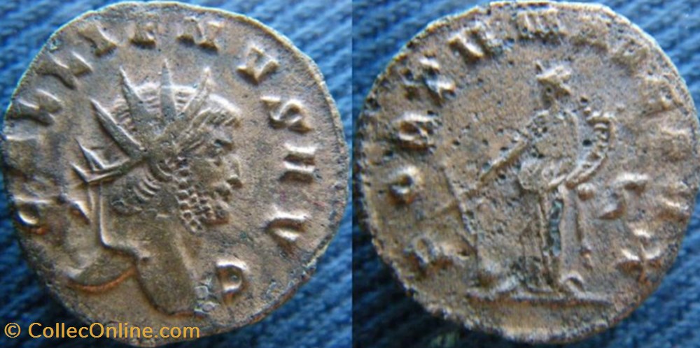 monnaies antiquite av jc ap romaines republicaines imperiales gallien antoninien
