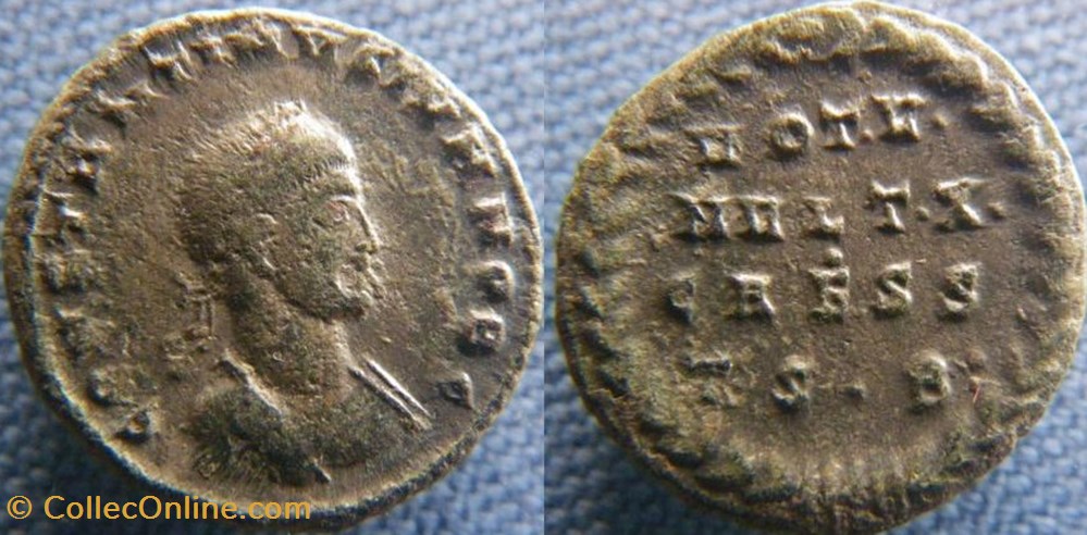 Constantin II Ae3 monnaies antiques romaines imperiales et republicaines constantin ii ae3