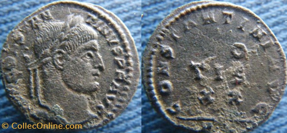 Constantin I Ae3 monnaies antiquite av jc ap romaines republicaines imperiales constantin i ae3