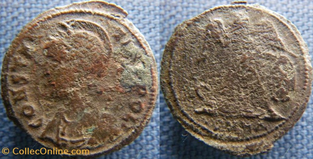 Constantinople Ae3 monnaies antiques romaines republicaines imperiales constantinople ae3