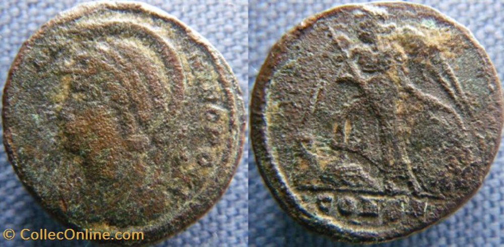 Constantinople Ae3 monnaies antiques romaines republicaines imperiales constantinople ae3