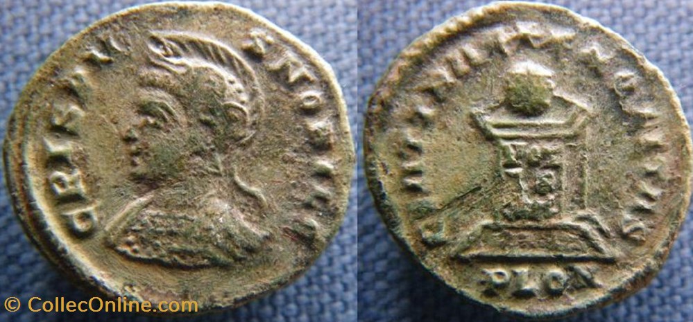 Crispus Ae3 monnaies antiques romaines imperiales et republicaines crispus ae3