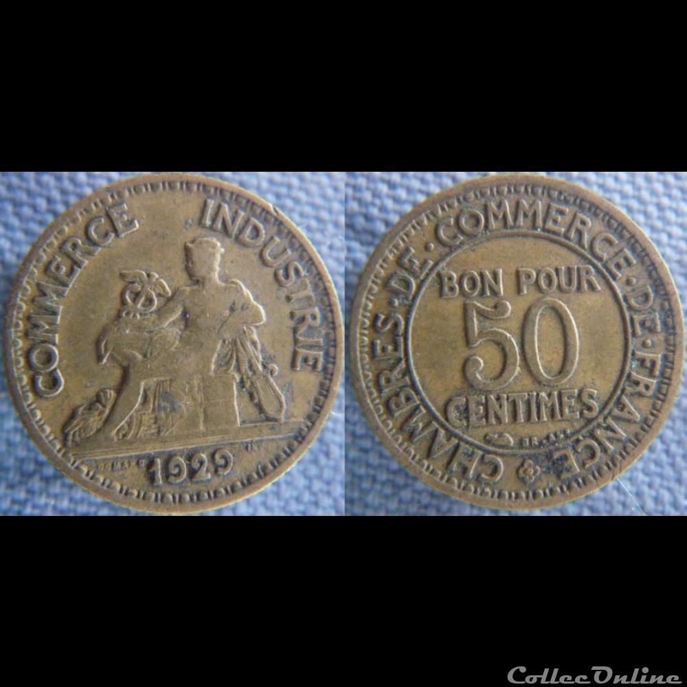 50 centimes 1929 monnaie france moderne 50 centimes 1929