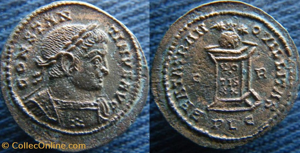 Constantin I Ae3 monnaies antiquite av jc ap romaines republicaines imperiales constantin i ae3
