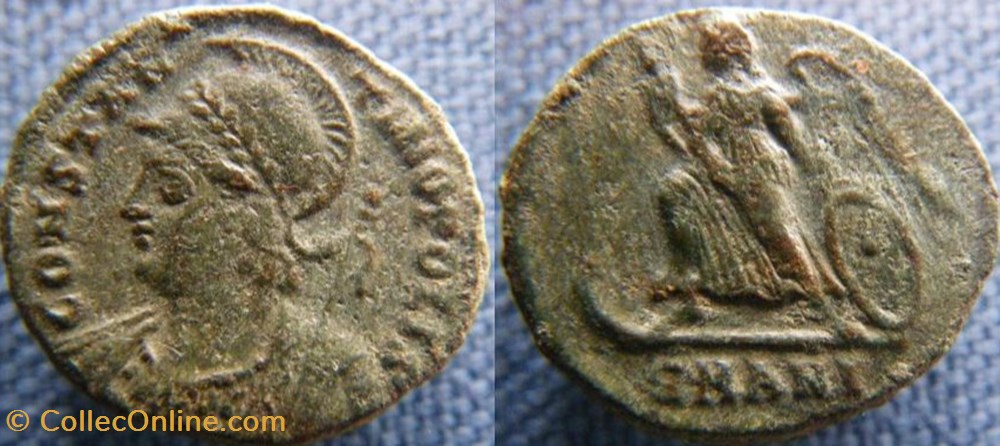 Constantinople Ae3 monnaies antiques romaines republicaines imperiales constantinople ae3