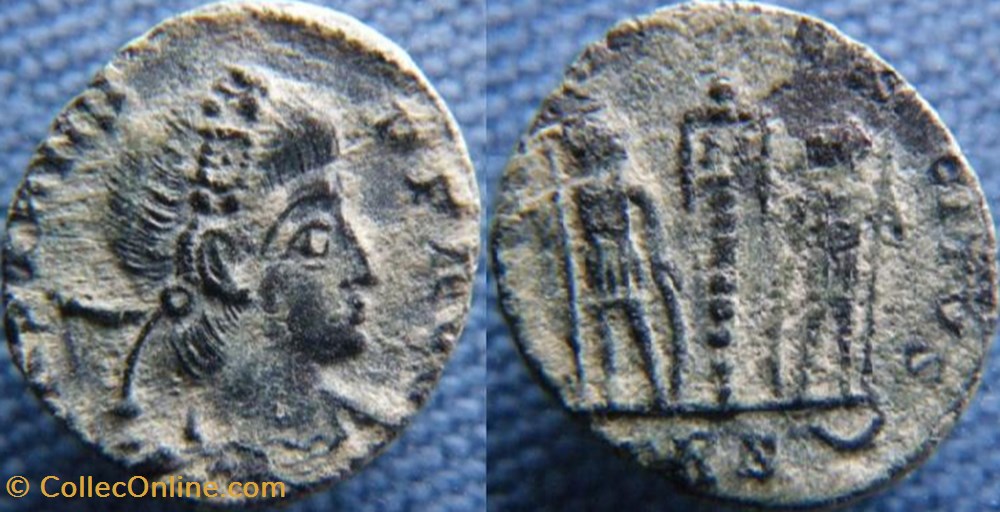 Constans Ae3/4 monnaies antiquite av jc ap romaines republicaines imperiales constans ae3 4