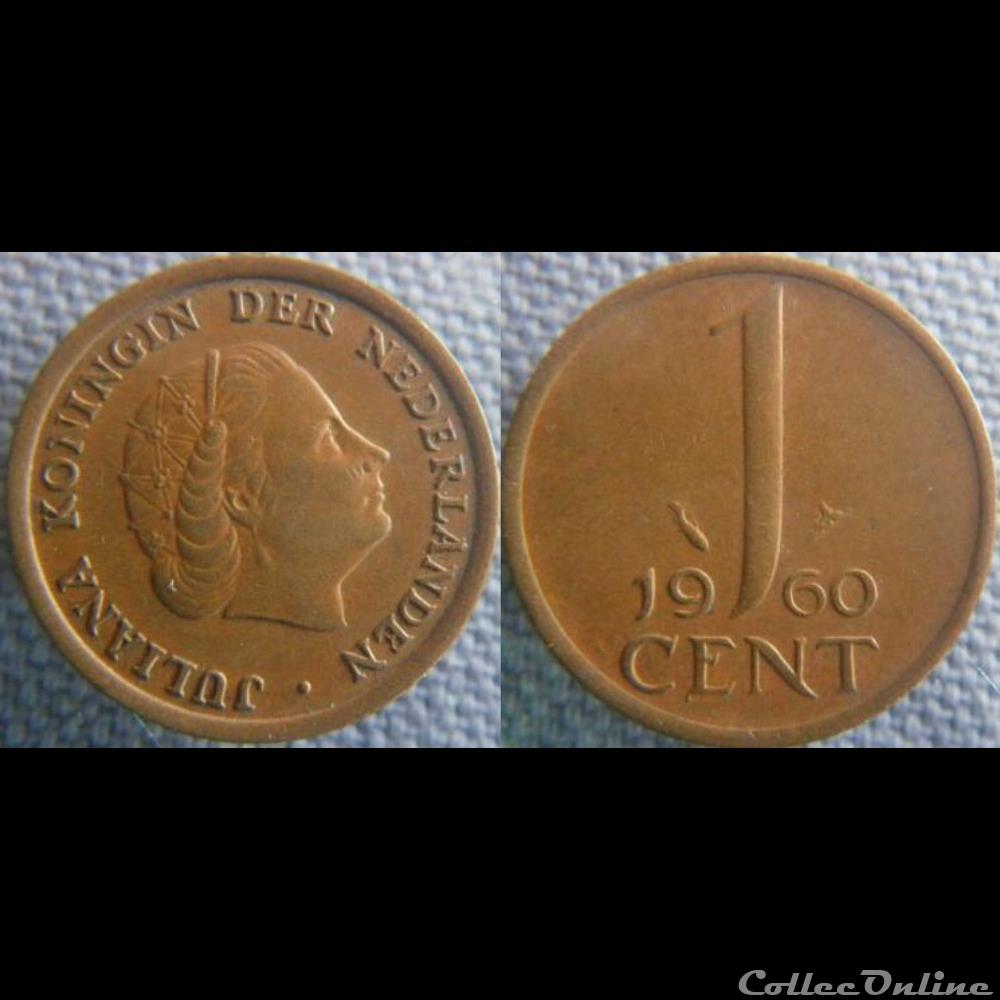 1 Cent 1960 monnaie monde pay ba 1 cent 1960