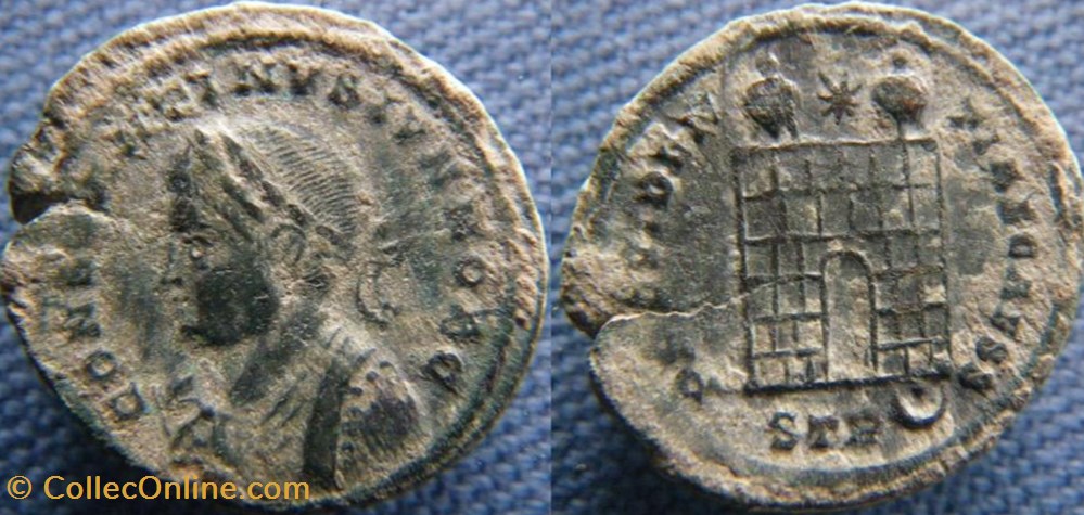 Constantin II Ae3 monnaies antiquite av jc ap romaines republicaines imperiales constantin ii ae3