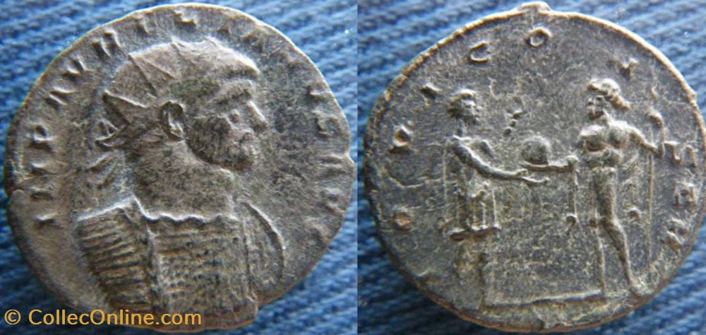 monnaies antiquite av jc ap romaines republicaines imperiales aurelien aurelianus