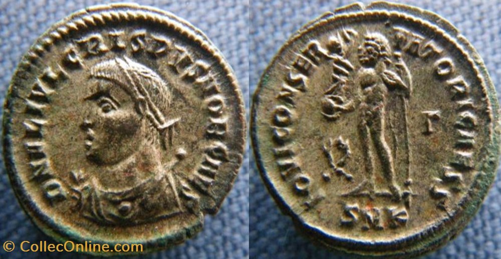 monnaies antiques romaines imperiales et republicaines crispus ae3