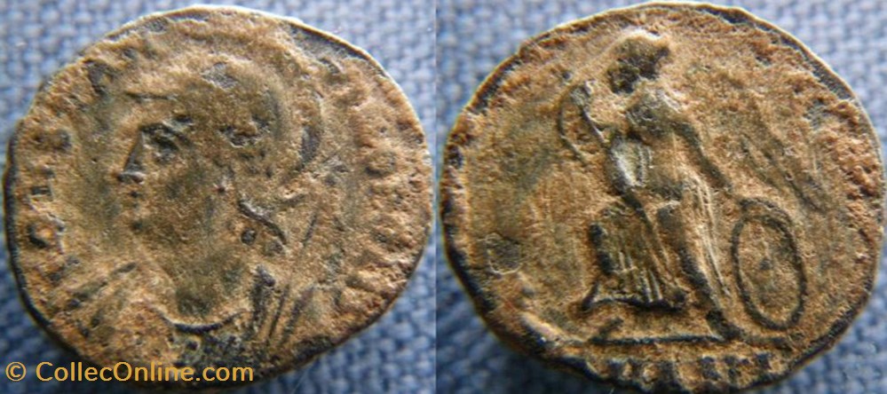 Constantinople Ae3 monnaies antiques romaines republicaines imperiales constantinople ae3