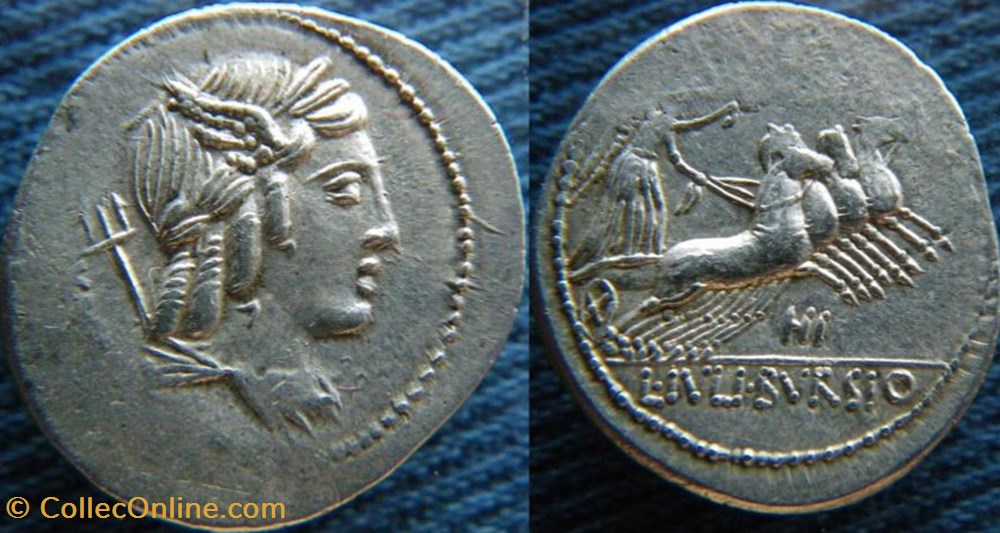 monnaies antiquite av jc a ap romaines republicaines imperiales republique 85 denier