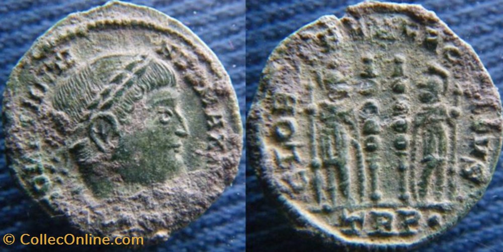 Constantin I Ae3 monnaies antiquite av jc ap romaines republicaines imperiales constantin i ae3