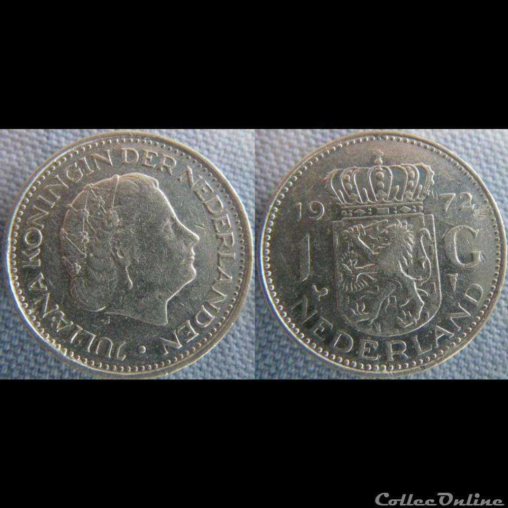 1 Gulden 1972 monnaie monde pay ba 1 gulden 1972