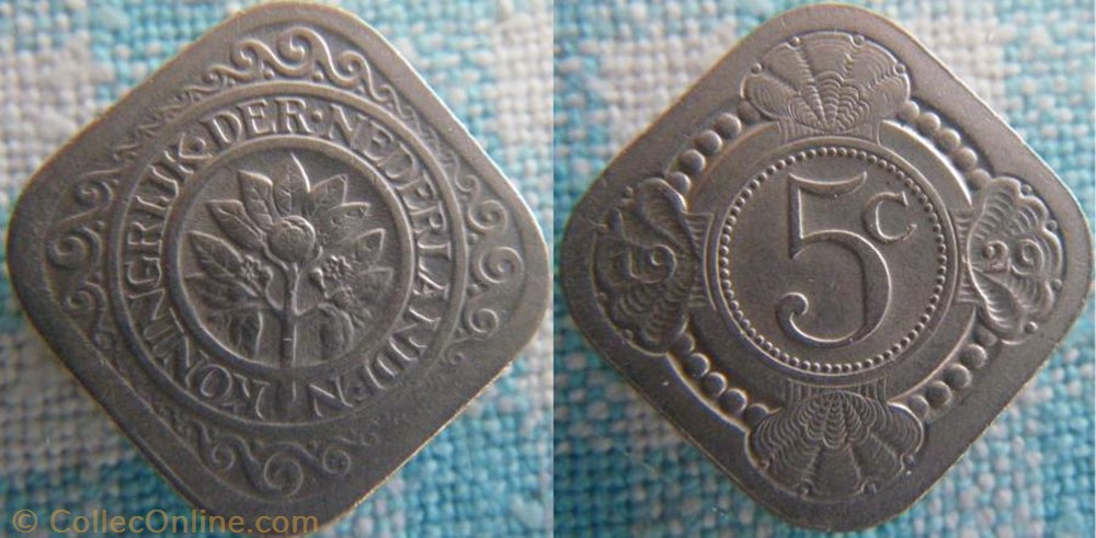 5 Cents 1929 monnaie monde pay ba 5 cents 1929