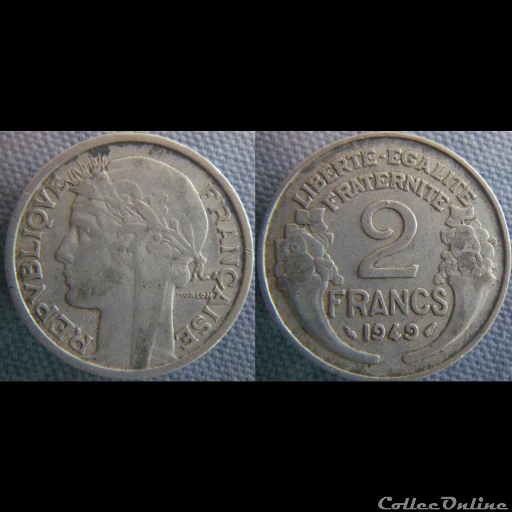 2 Francs 1949 monnaie france moderne 2 francs 1949