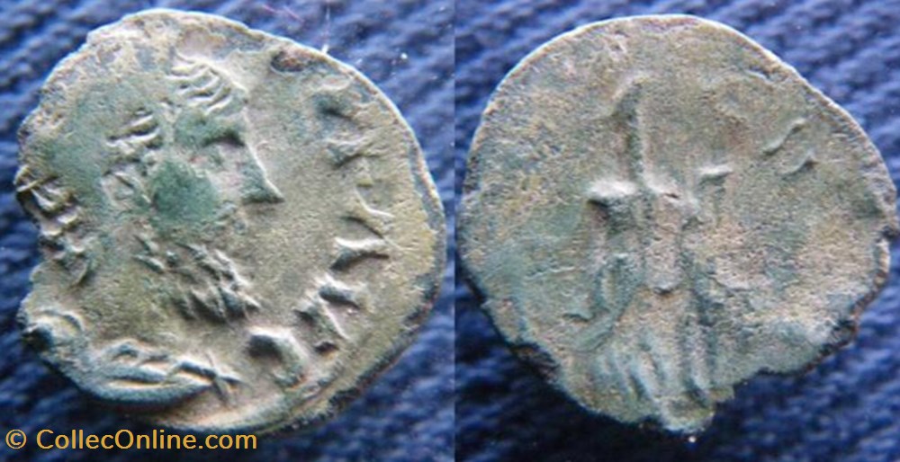 Tétricus I antoninien imitation monnaies antiquite av jc ap romaines republicaines imperiales tetricus i antoninien imitation