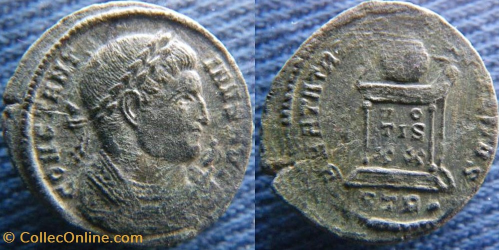 Constantin I Ae3 monnaies antiquite av jc ap romaines republicaines imperiales constantin i ae3