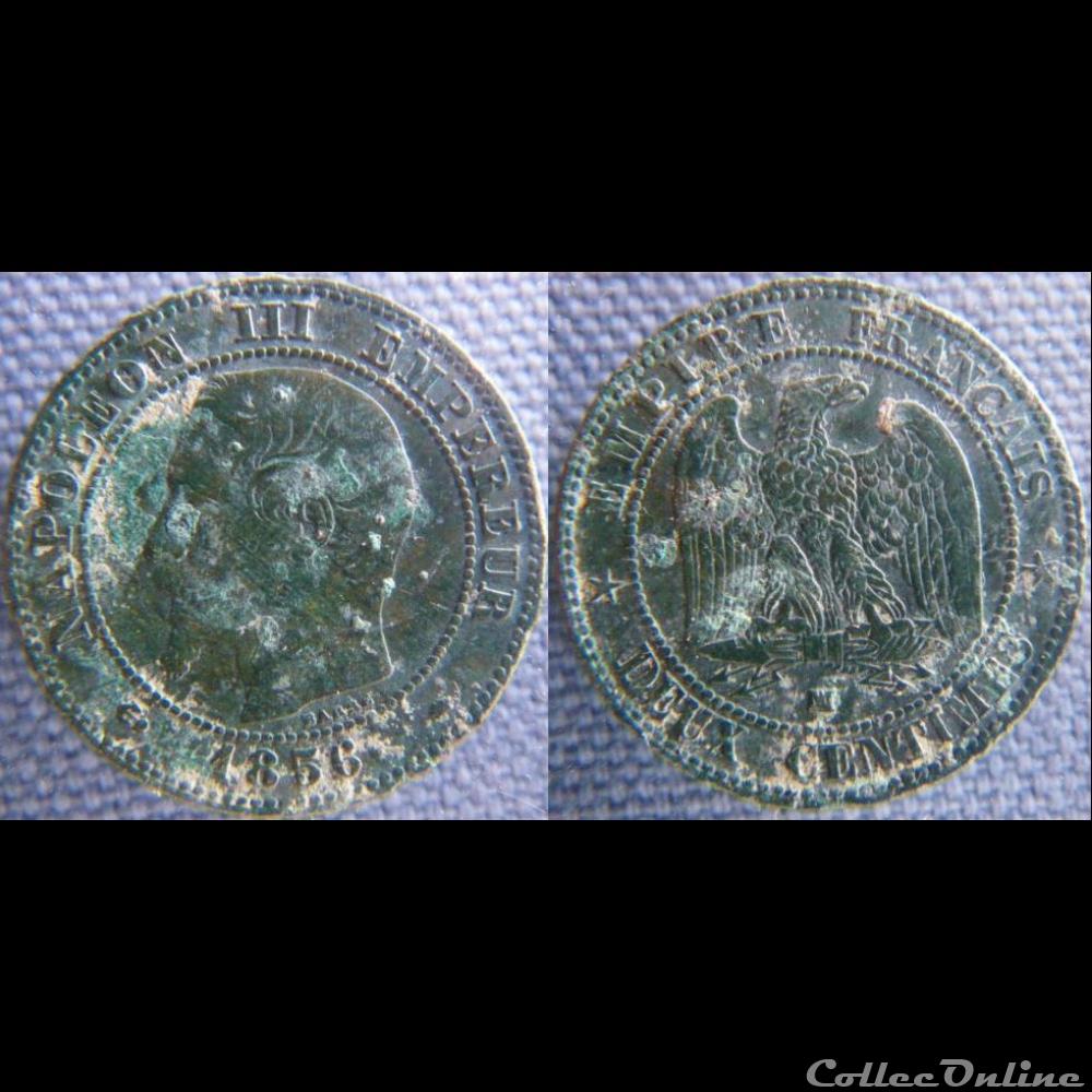 2 Centimes 1856 MA monnaie france moderne 2 centimes 1856 ma