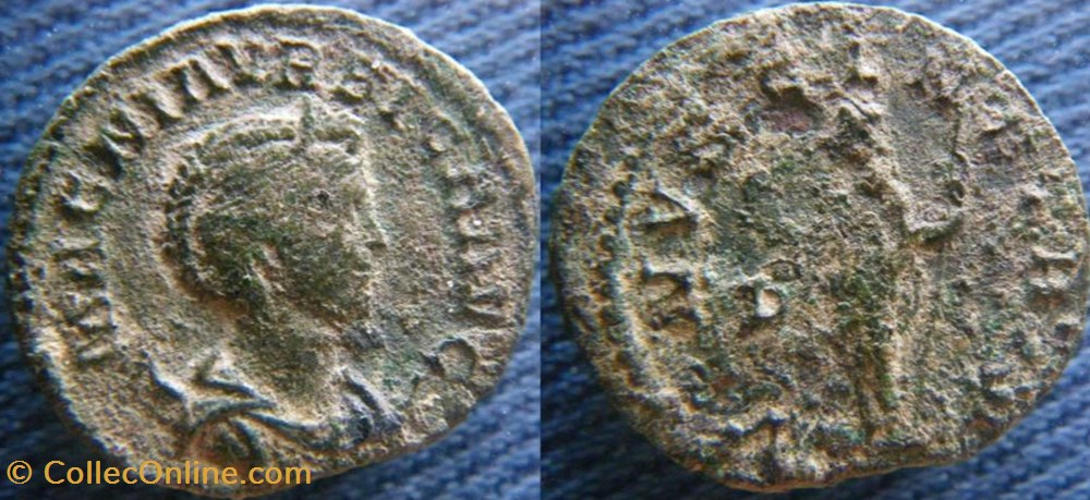 monnaies antiquite av jc ap romaines republicaines imperiales magnia urbica aurelianus