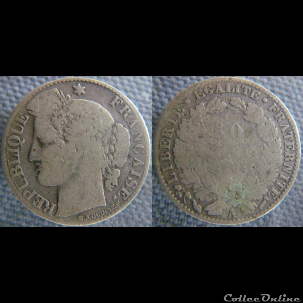 50 centimes 1894 A monnaie france moderne 50 centimes 1894 a