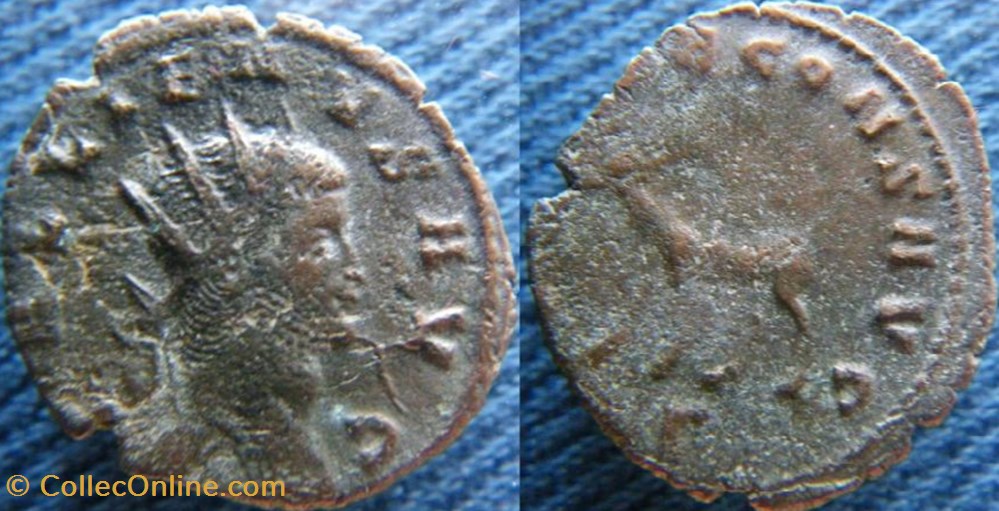 monnaies antiquite av jc ap romaines republicaines imperiales gallien antoninien