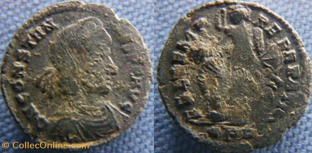 monnaies antiques romaines imperiales et republicaines constance ii ae3
