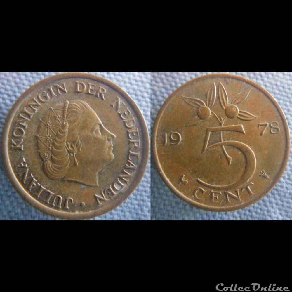 5 Cents 1978 monnaie monde pay ba 5 cents 1978