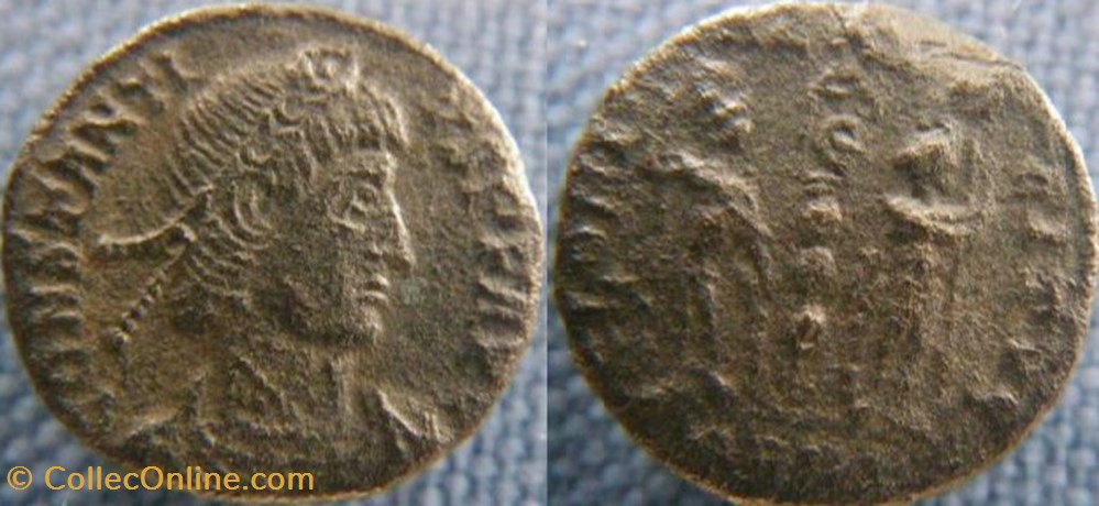 Constance II Ae3/4 monnaies antiques romaines imperiales et republicaines constance ii ae3 4