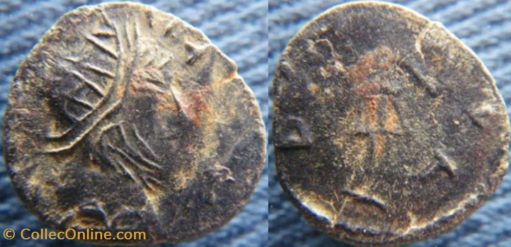 Tétricus I antoninien imitation monnaies antiquite av jc ap romaines republicaines imperiales tetricus i antoninien imitation
