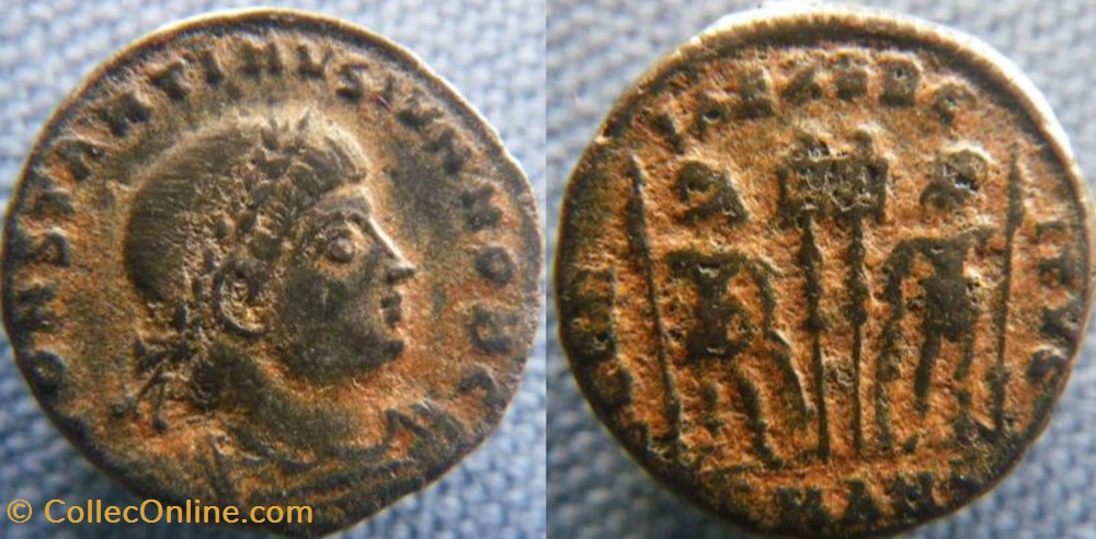 Constantin II Ae3 monnaies antiques romaines imperiales et republicaines constantin ii ae3