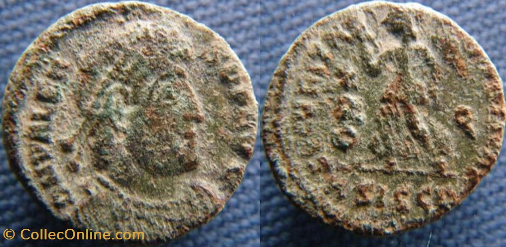 monnaies antiquite av jc ap romaines republicaines imperiales valens ae3
