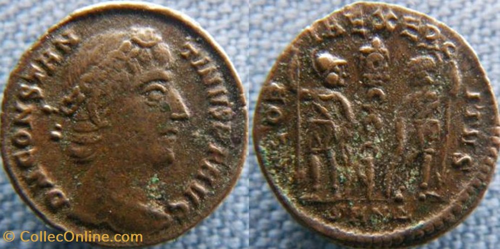 Constantin II Ae3/4 monnaies antiques romaines imperiales et republicaines constantin ii ae3 4