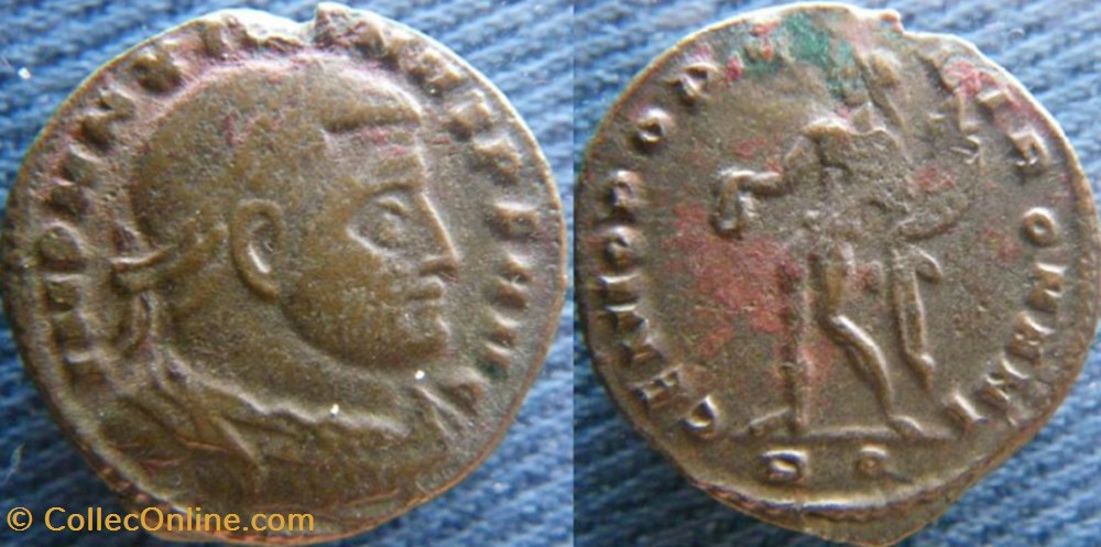 Maximin II Daïa Follis monnaies antiquite av jc ap romaines republicaines imperiales maximin ii daia follis