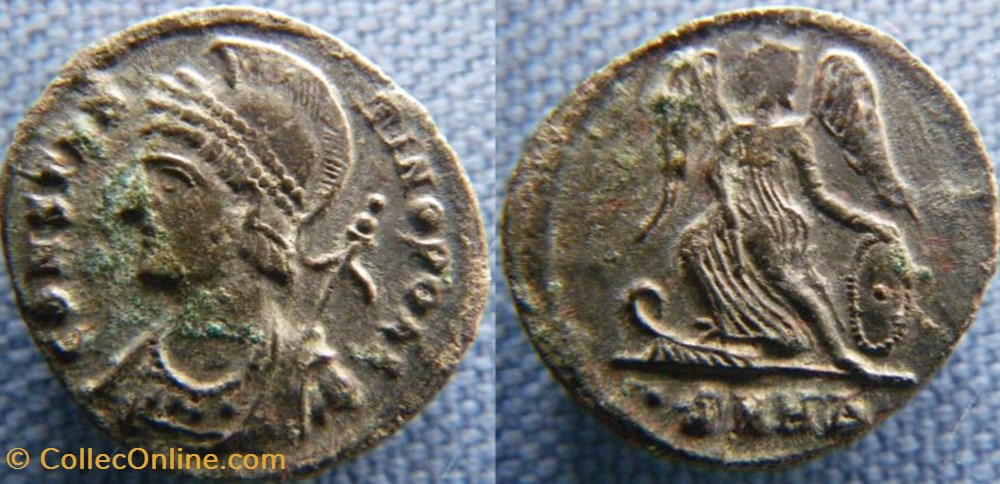 monnaies antiques romaines republicaines imperiales constantinople ae3