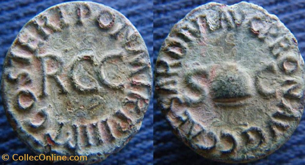 Caligula Quadrans monnaies antiquite av jc ap romaines republicaines imperiales caligula quadrans