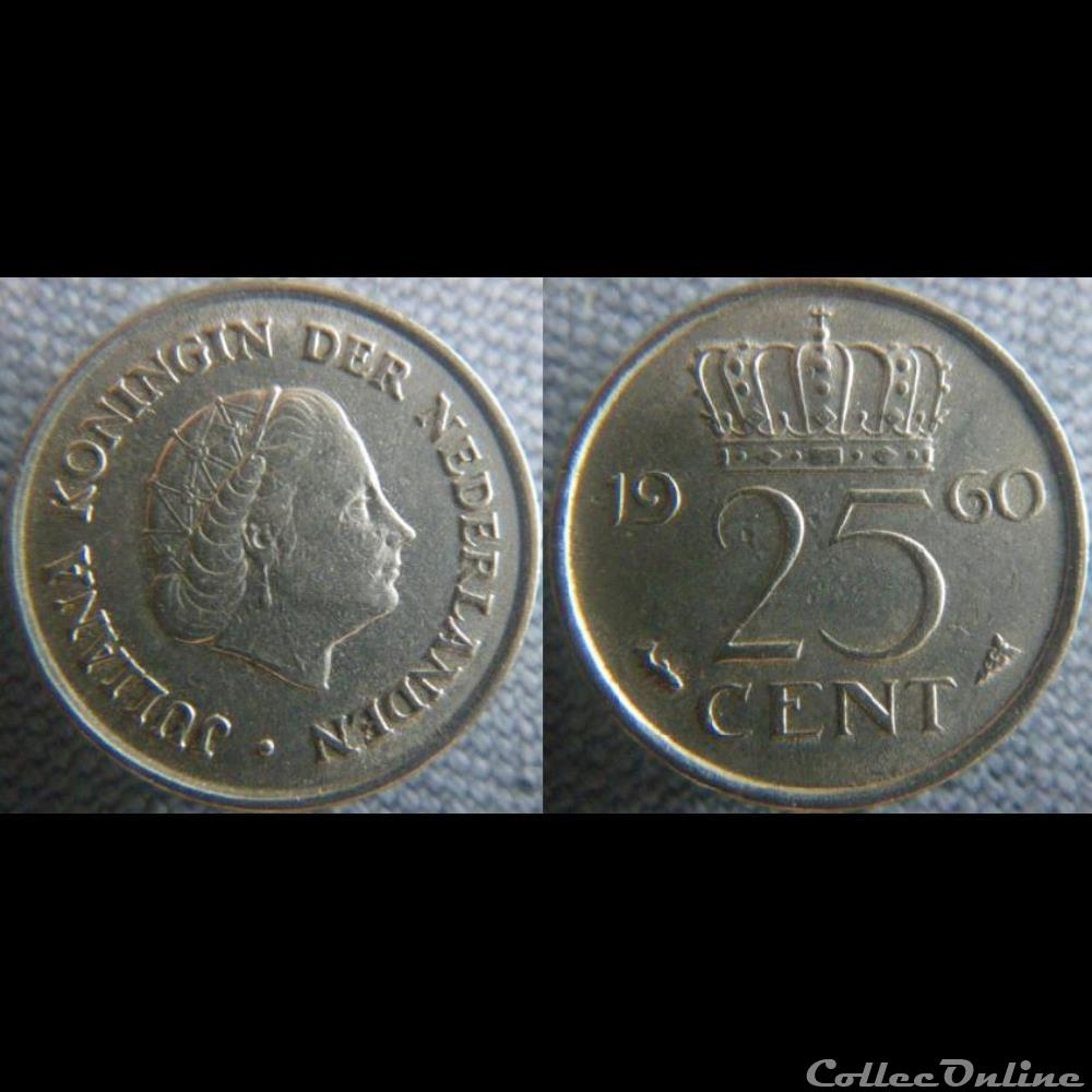 25 Cents 1960 monnaie monde pay ba 25 cents 1960