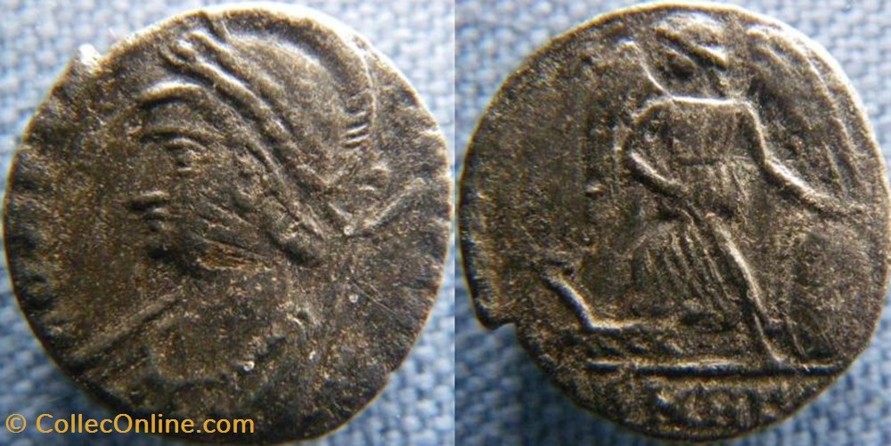 Constantinople Ae3 monnaies antiques romaines republicaines imperiales constantinople ae3